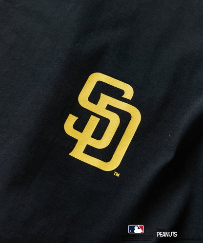 FREAK'S STORE x PEANUTS MLB Special Order Big Silhouette Back Print T-Shirt / PADRES 印花短袖T恤