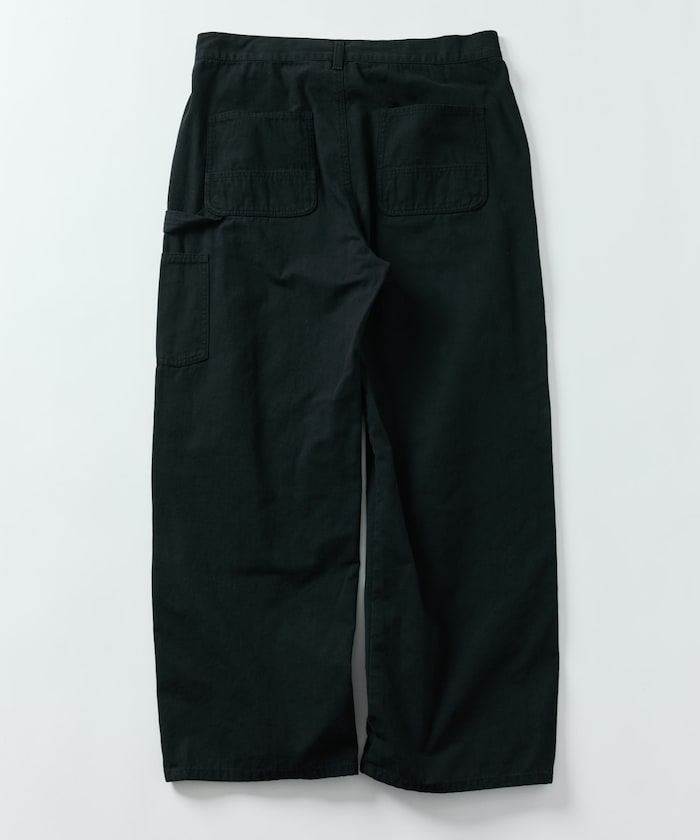 FREAK'S STORE Wide silhouette double knee work Pants 寬版工裝褲