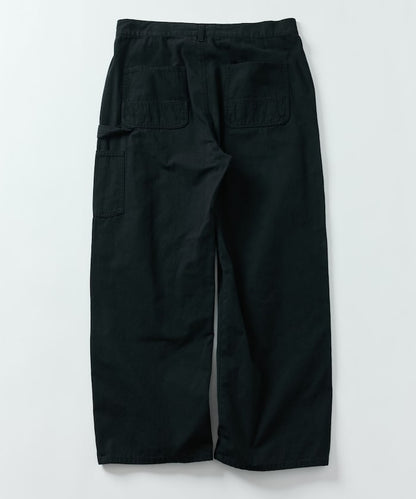 FREAK'S STORE Wide silhouette double knee work Pants 寬版工裝褲