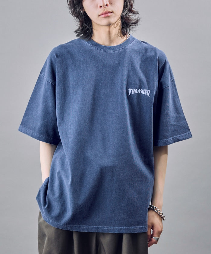 PUBLUX x THRASHER LOGO TEE 限定印花短袖T恤