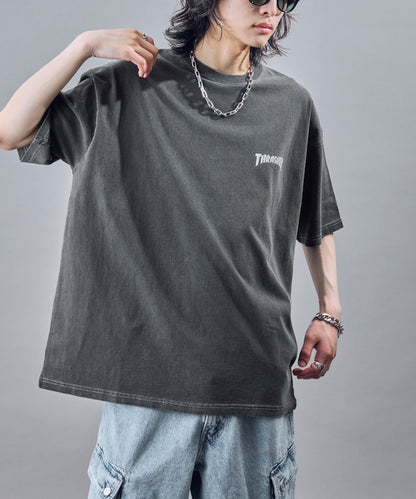 PUBLUX x THRASHER LOGO TEE 限定印花短袖T恤