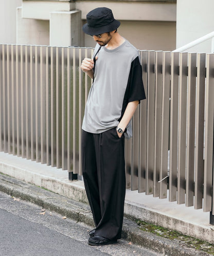 Firsthand UV protection Punch-on T-shirt 機能拼色短袖T恤