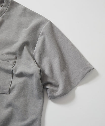 FREAK'S STORE Summer Knit relaxed fit spindle pocket t-shirt 夏季針織短袖T恤