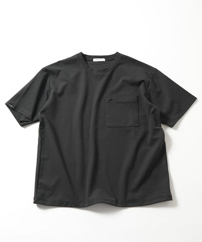 FREAK'S STORE Summer Knit relaxed fit spindle pocket t-shirt 夏季針織短袖T恤