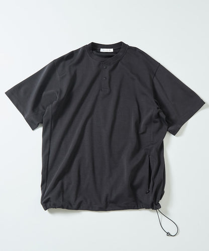 FREAK'S STORE SUPER ICE 涼感亨利領短袖上衣