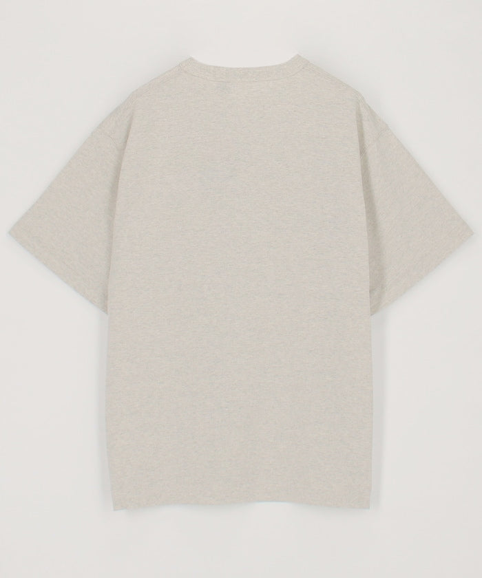 NANGA ECO HYBRID BOX LOGO EMBROIDERY TEE 簡約LOGO短袖T恤