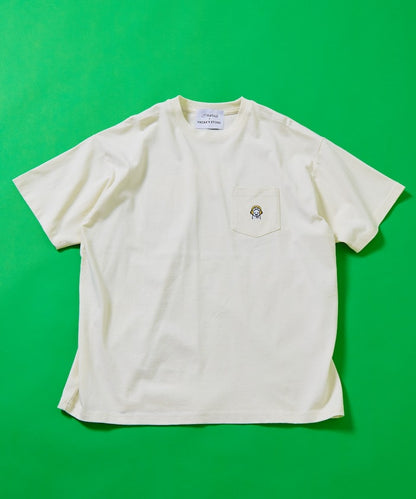 FREAK'S STORE matsui dancing back print T-shirt 印花短袖T恤