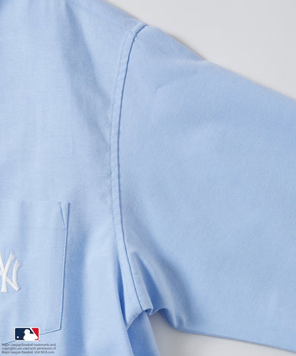 FREAK'S STORE MLB Major League Baseball Oxford shirt 短袖牛津襯衫