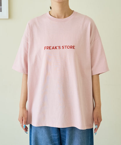FREAK'S STORE Relaxed Fit Embroidered Logo T-Shirt 簡約LOGO短袖T恤