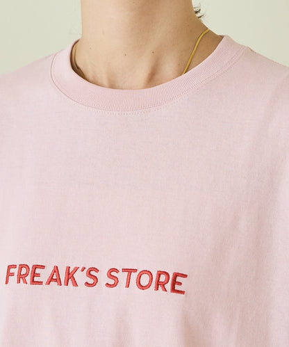 FREAK'S STORE Relaxed Fit Embroidered Logo T-Shirt 簡約LOGO短袖T恤