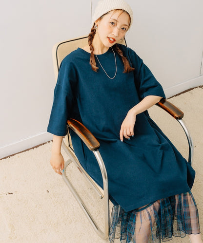 FREAK'S STORE 限定 寬鬆短袖T恤洋裝