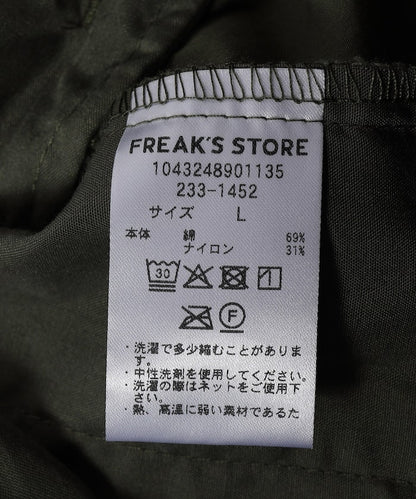 FREAK'S STORE Cotton nylon webbing Belt easy Pants 尼龍休閒長褲