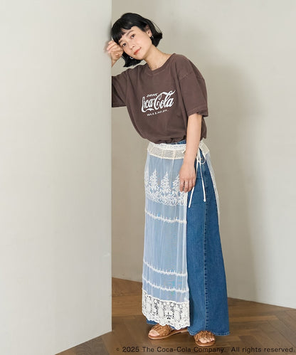 FREAK'S STORE Coca-Cola Logo T-shirt 印花短袖T恤
