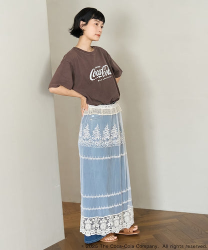 FREAK'S STORE Coca-Cola Logo T-shirt 印花短袖T恤