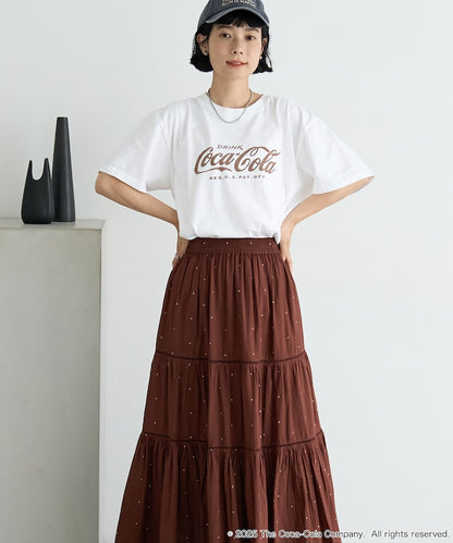 FREAK'S STORE Coca-Cola Logo T-shirt 印花短袖T恤