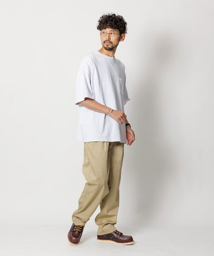 FREAK'S STORE Relaxed fit twill easy Pants 寬版簡約休閒長褲