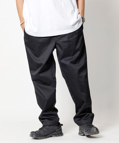FREAK'S STORE Relaxed fit twill easy Pants 寬版簡約休閒長褲
