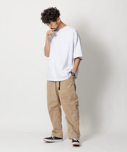 FREAK'S STORE Cotton nylon webbing Belt easy Pants 尼龍休閒長褲