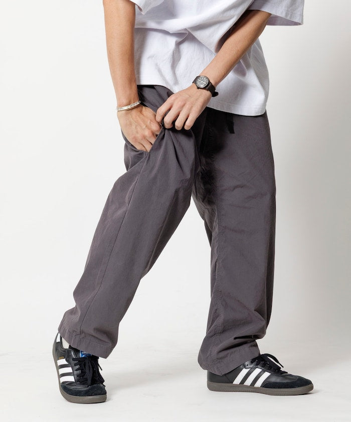 FREAK'S STORE Cotton nylon webbing Belt easy Pants 尼龍休閒長褲