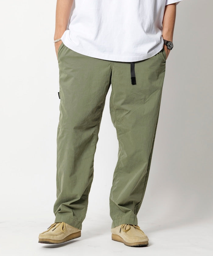 FREAK'S STORE Cotton nylon webbing Belt easy Pants 尼龍休閒長褲