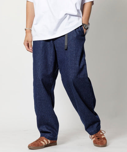 FREAK'S STORE Weaving Belt Denim pants 織帶鬆緊牛仔褲
