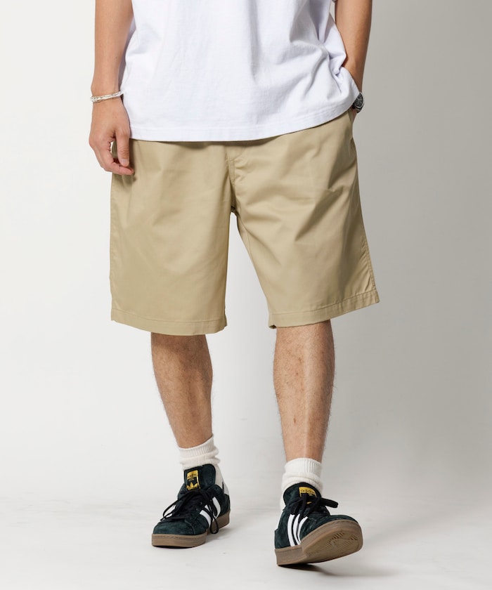 FREAK'S STORE Relaxed Fit Easy Twill Pants 寬版簡約休閒短褲