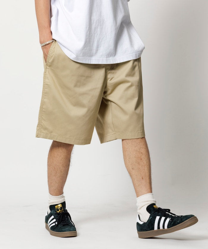 FREAK'S STORE Relaxed Fit Easy Twill Pants 寬版簡約休閒短褲