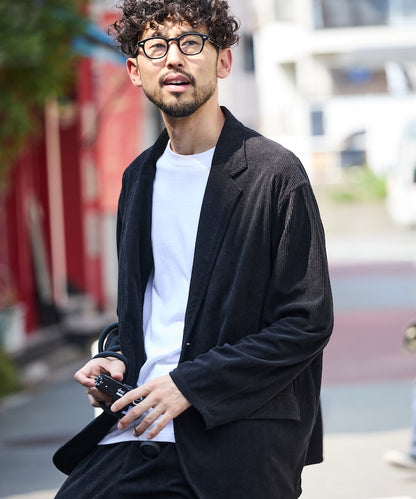 FREAK'S STORE Relax Fit Corduroy Setup 寬版燈芯絨套裝(西裝外套+長褲）