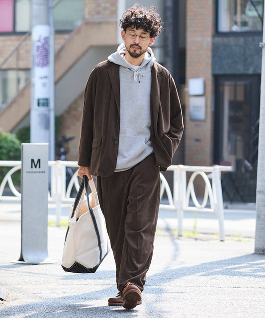 FREAK'S STORE Relax Fit Corduroy Setup 寬版燈芯絨套裝(西裝外套+長褲）