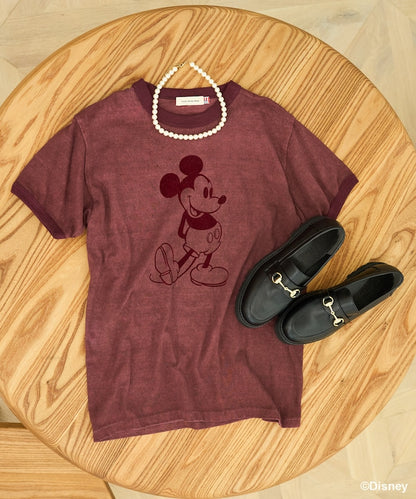 FREAK'S STORE MICKEY MOUSE 復古印花短袖T恤