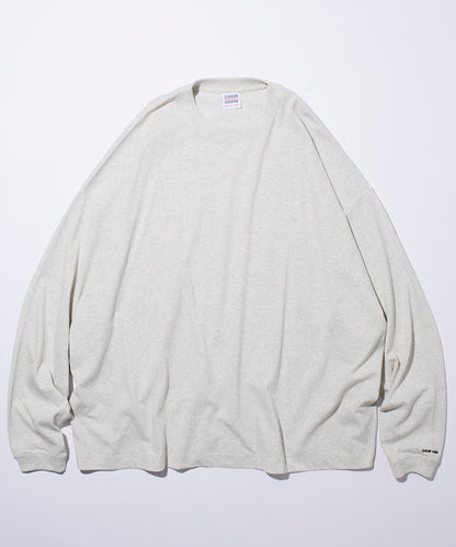 FREAK'S STORE X CHOW DOWN Wide silhouette crew neck long sleeve T-shirt 寬版刺繡長袖上衣