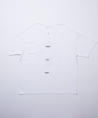 I Need You Baby アイニーヂューベイべー PARALLEL WORLD ODYSSEY Triangle Logo TEE 印花短袖T恤