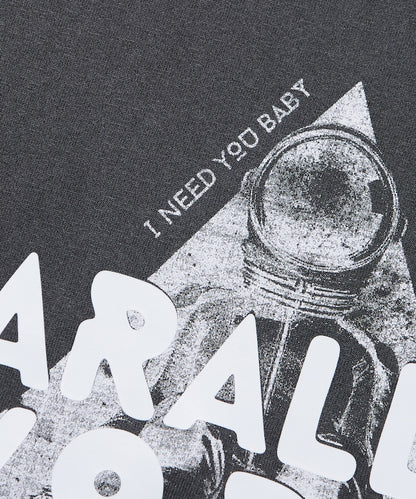 I Need You Baby アイニーヂューベイべー PARALLEL WORLD ODYSSEY Triangle Logo TEE 印花短袖T恤