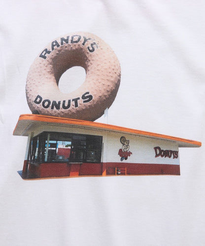 FREAK'S STORE x Randy’s Donut INGLEWOOD SHOP PHOTO TEE 印花短袖T恤