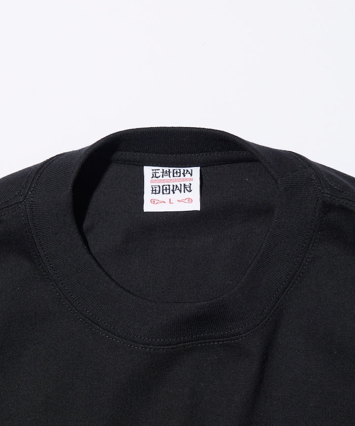 FREAK'S STORE X CHOW DOWN Wide silhouette crew neck long sleeve T-shirt 寬版刺繡長袖上衣