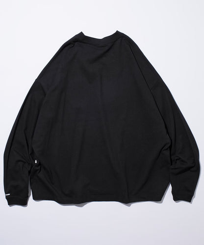 FREAK'S STORE X CHOW DOWN Wide silhouette crew neck long sleeve T-shirt 寬版刺繡長袖上衣