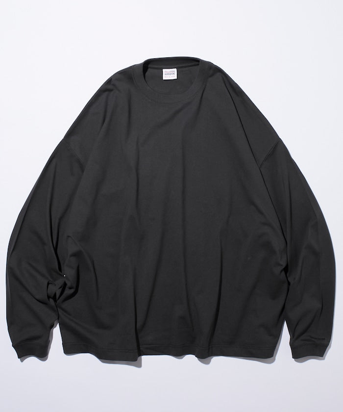 FREAK'S STORE X CHOW DOWN Wide silhouette crew neck long sleeve T-shirt 寬版刺繡長袖上衣