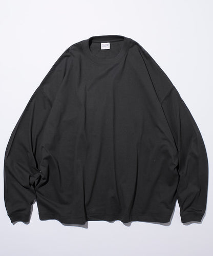 FREAK'S STORE X CHOW DOWN Wide silhouette crew neck long sleeve T-shirt 寬版刺繡長袖上衣