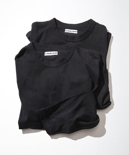 CAHLUMN 2-Pack Reversible Long Sleeve Tee “REGULAR FIT” 雙面長袖上衣(兩件組)