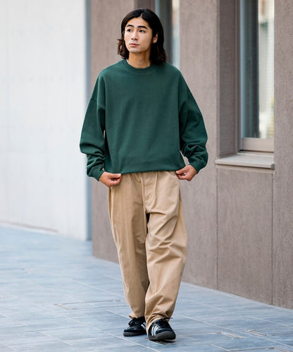 FREAK'S STORE 2025秋冬款 12oz經典短版厚磅圓領大學T