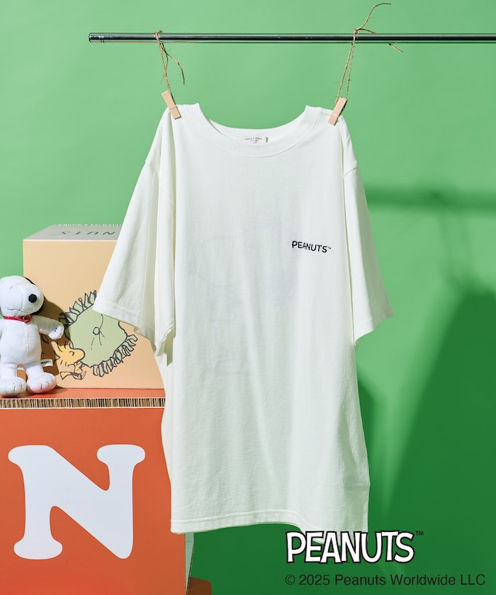 FREAK'S STORE x PEANUTS 印花短袖T恤