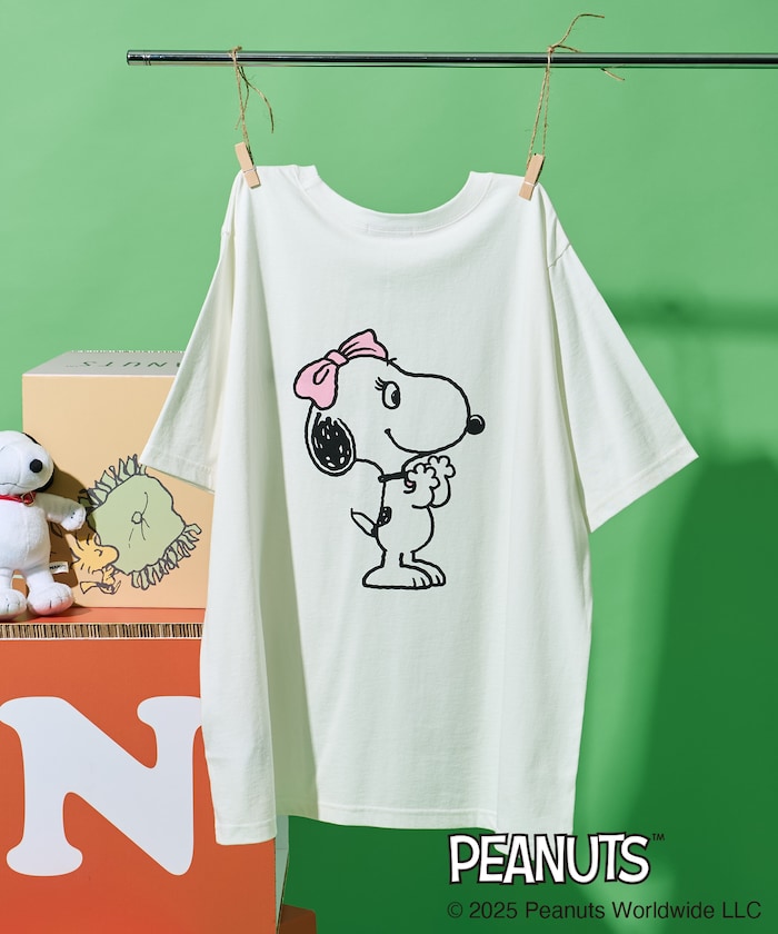 FREAK'S STORE x PEANUTS 印花短袖T恤