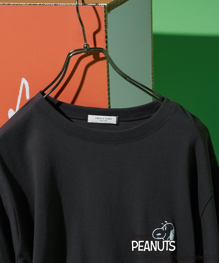 FREAK'S STORE x PEANUTS 復古藝術插圖短袖T恤