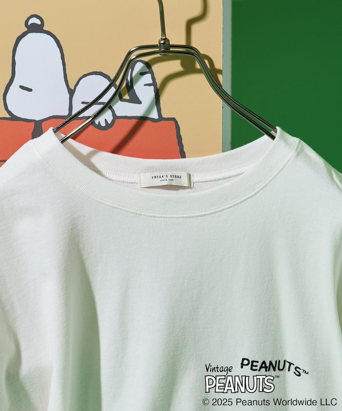 FREAK'S STORE x PEANUTS 復古藝術插圖短袖T恤