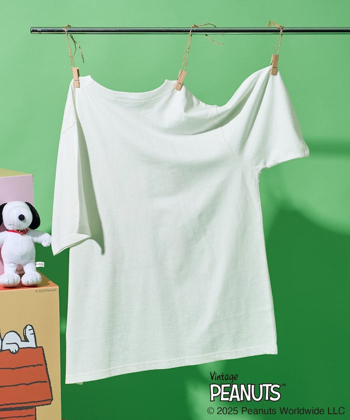 FREAK'S STORE x PEANUTS 玩具印花短袖T恤