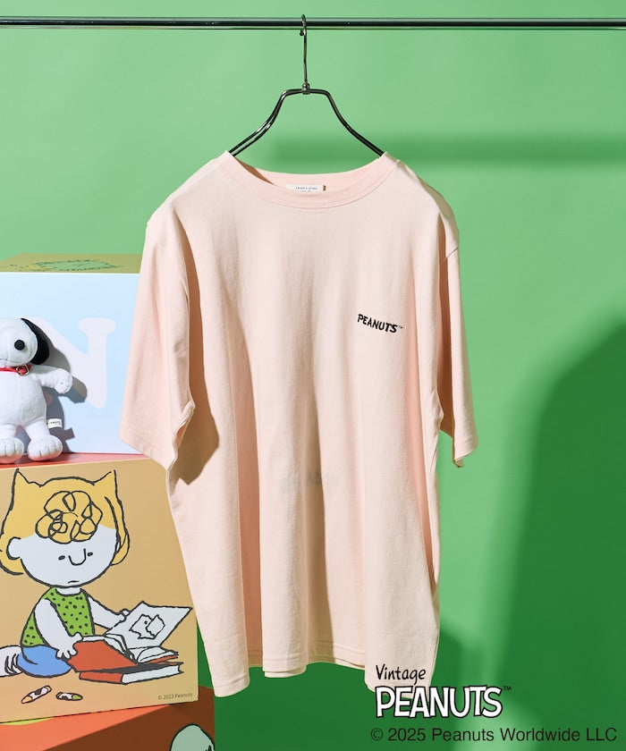 FREAK'S STORE x PEANUTS friends 標誌刺繡印花短袖T恤