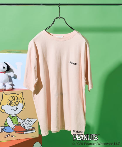 FREAK'S STORE x PEANUTS friends 標誌刺繡印花短袖T恤