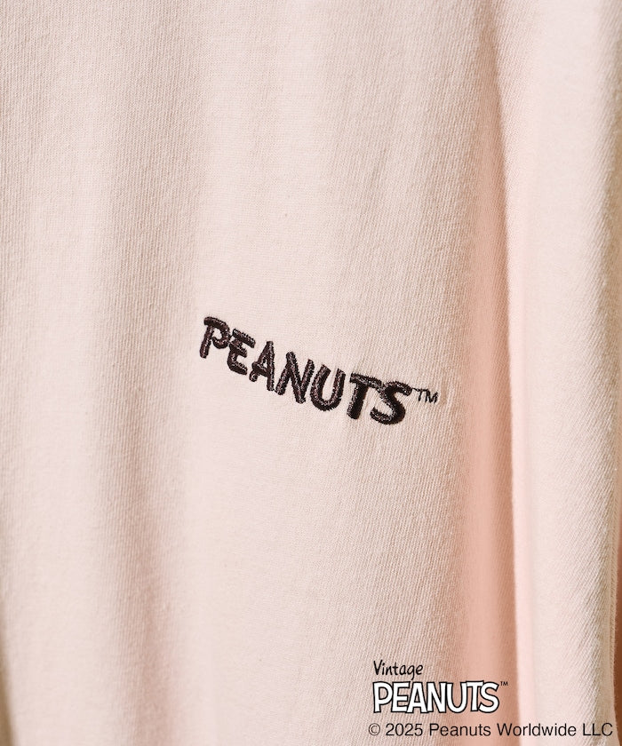 FREAK'S STORE x PEANUTS friends 標誌刺繡印花短袖T恤