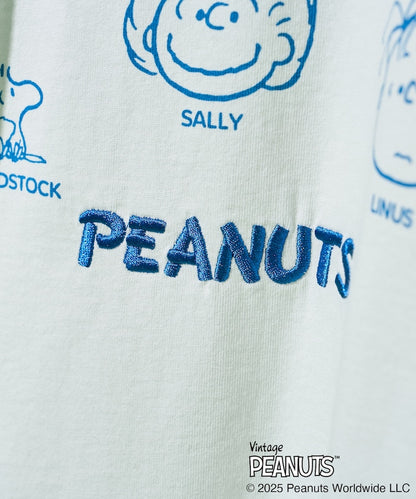 FREAK'S STORE x PEANUTS friends 標誌刺繡印花短袖T恤