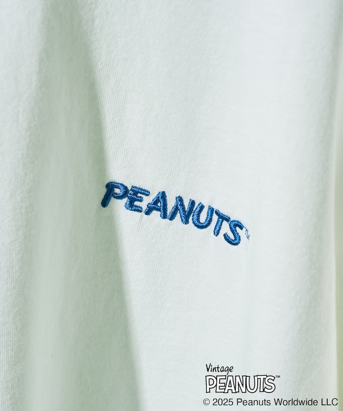 FREAK'S STORE x PEANUTS friends 標誌刺繡印花短袖T恤